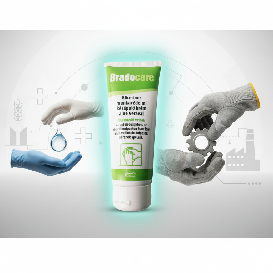 Munkavédelmi kézkrém glicerines aloe verával 100ml