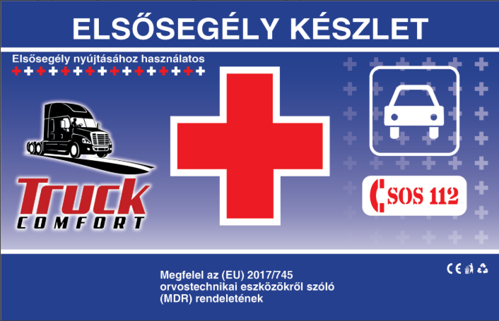 Elsősegély doboz B típusú