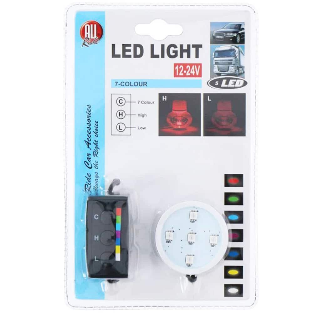 Autóillatosítóhoz világító talp színváltós/multicolor