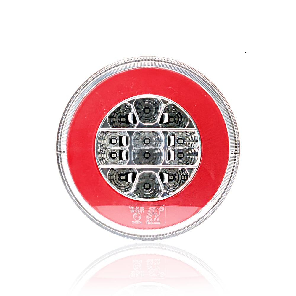 Lámpa kör csík indexes Ledes áttetsző 12/24V