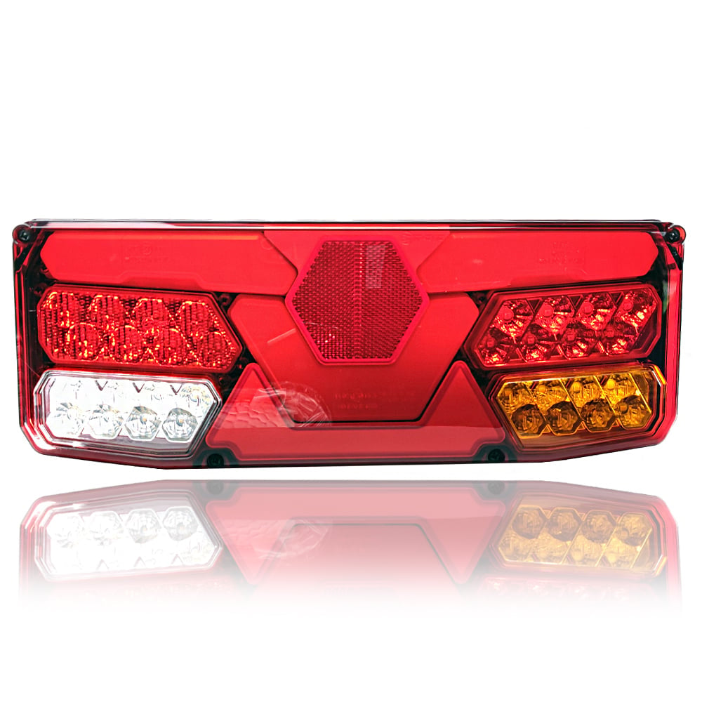 Lámpa LED 7 funkciós univerzális prizmás jobb 12-24V