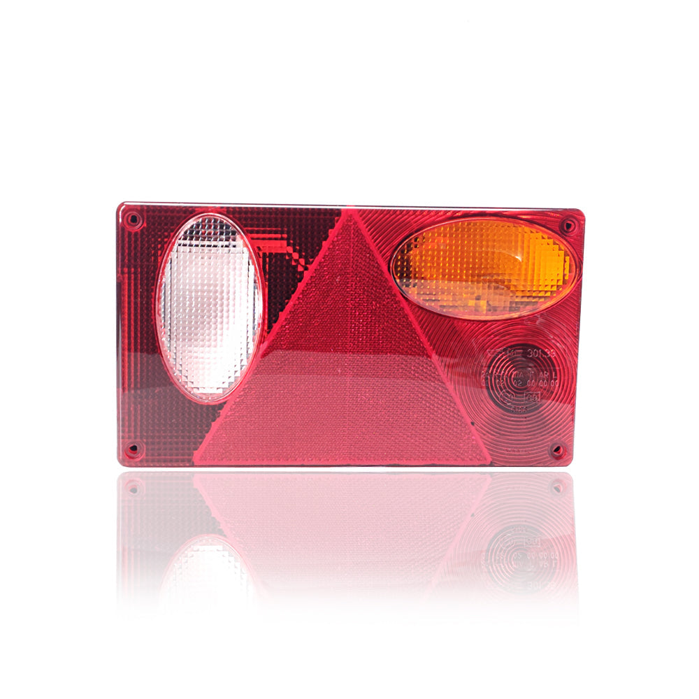 Lámpa pótkocsi háromszög prizmás jobb tolatós