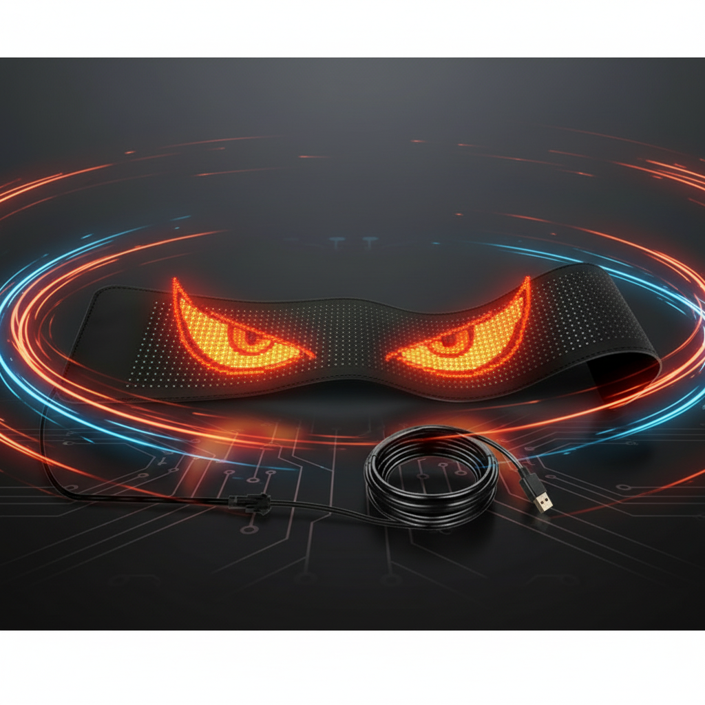 Led matrix panel ( Devil Eyes) hajlítható