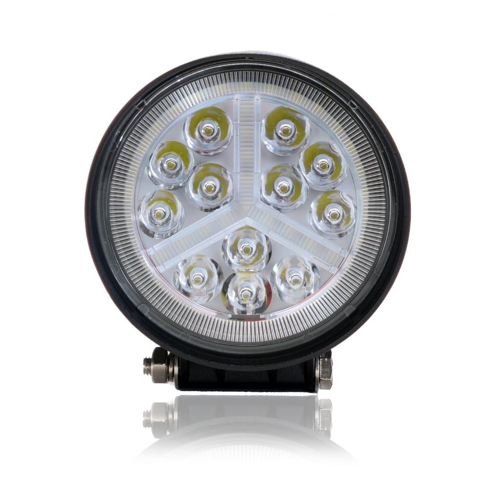 Munkalámpa LED kör kombinált fény 36W 12/24V