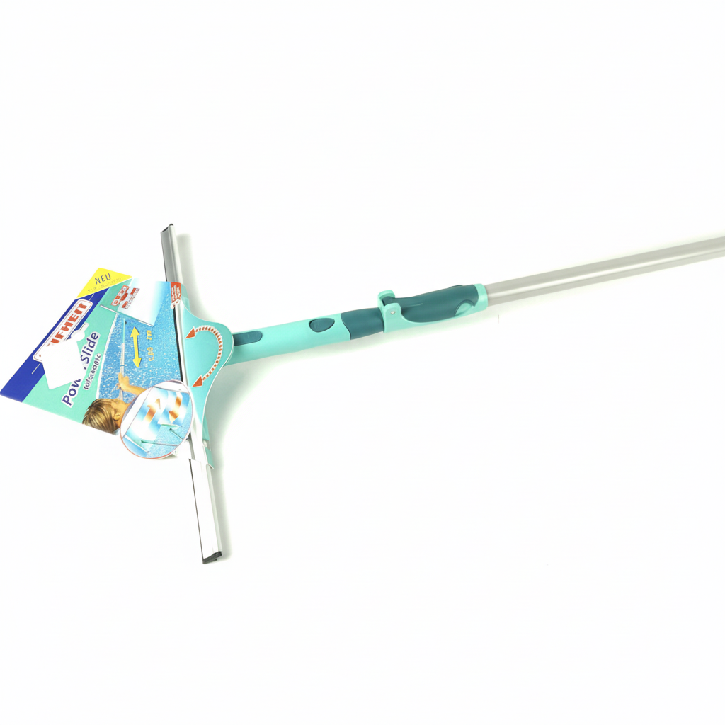 Teleszkópos ablaktisztító lehúzó elfordítható fejjel