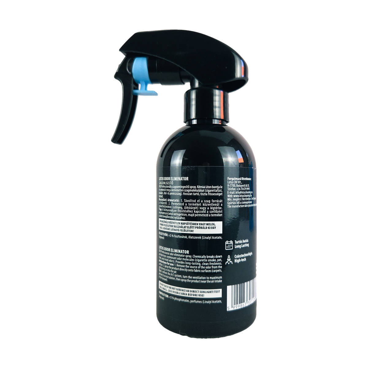 Szagsemlegesítő spray hátulról, összetevők és forgalmazó