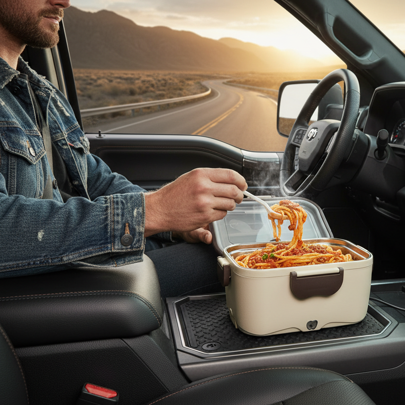 Melegentartó ételhordó elektromos 1,5 L