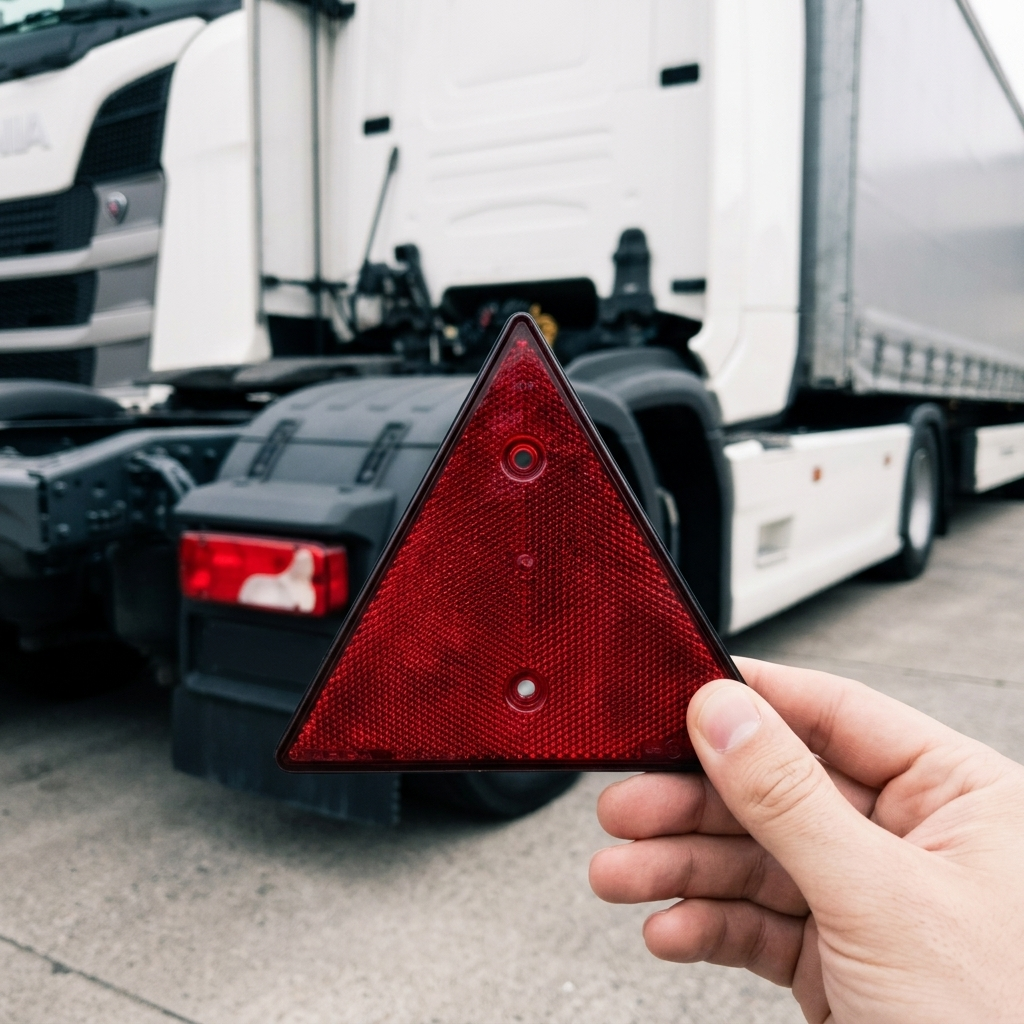 Prism triangle screwable red
