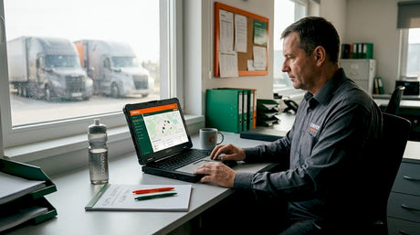 Flottakezelőként a teherautók GPS-alapú nyomkövető szoftvere elengedhetetlen segítség számomra