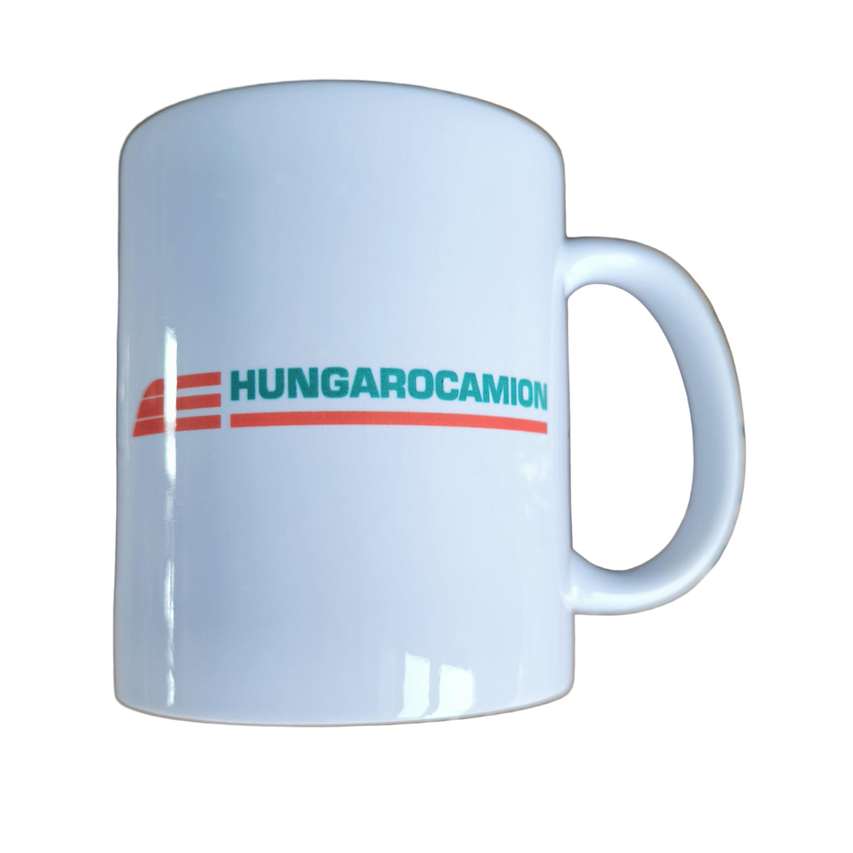Bögre Hungarocamion logóval fehér 3dl