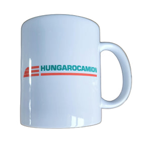 Bögre Hungarocamion logóval fehér 3dl
