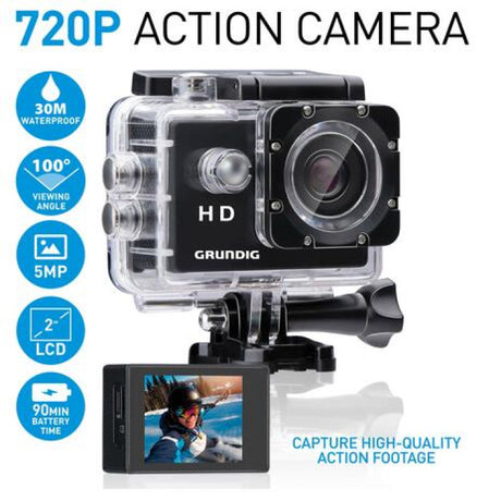 Action camera up to 30 m waterproof HD quality