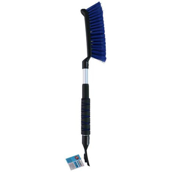 Telescopic ice scraper and snow brush 58-72 cm blue