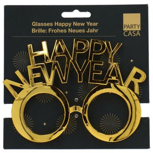 New Year's Eve party glasses