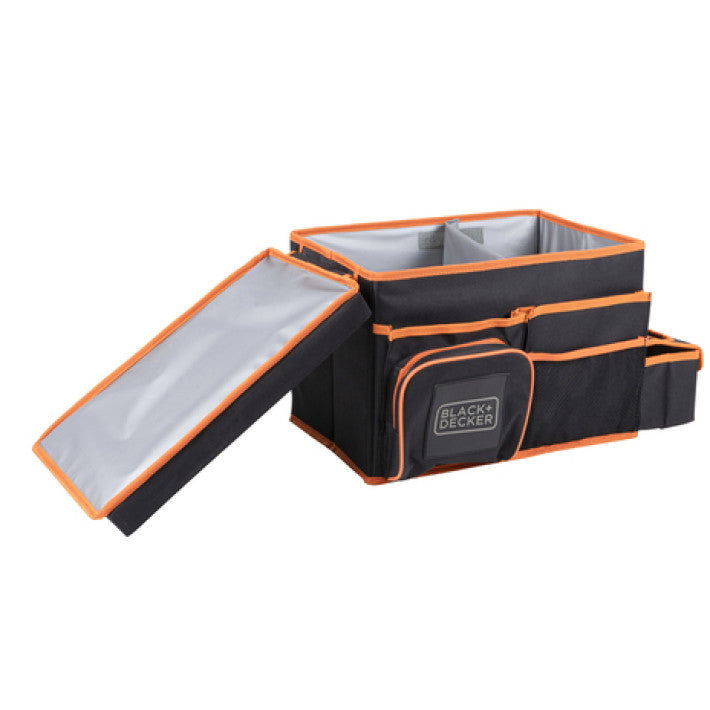 Autós tároló és hűtő Black+Decker pohártartóval 47.5x25x30cm 1.35kg