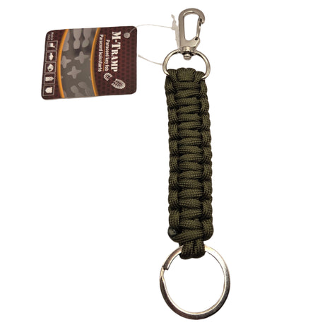 Paracord Kulcstartó zöld