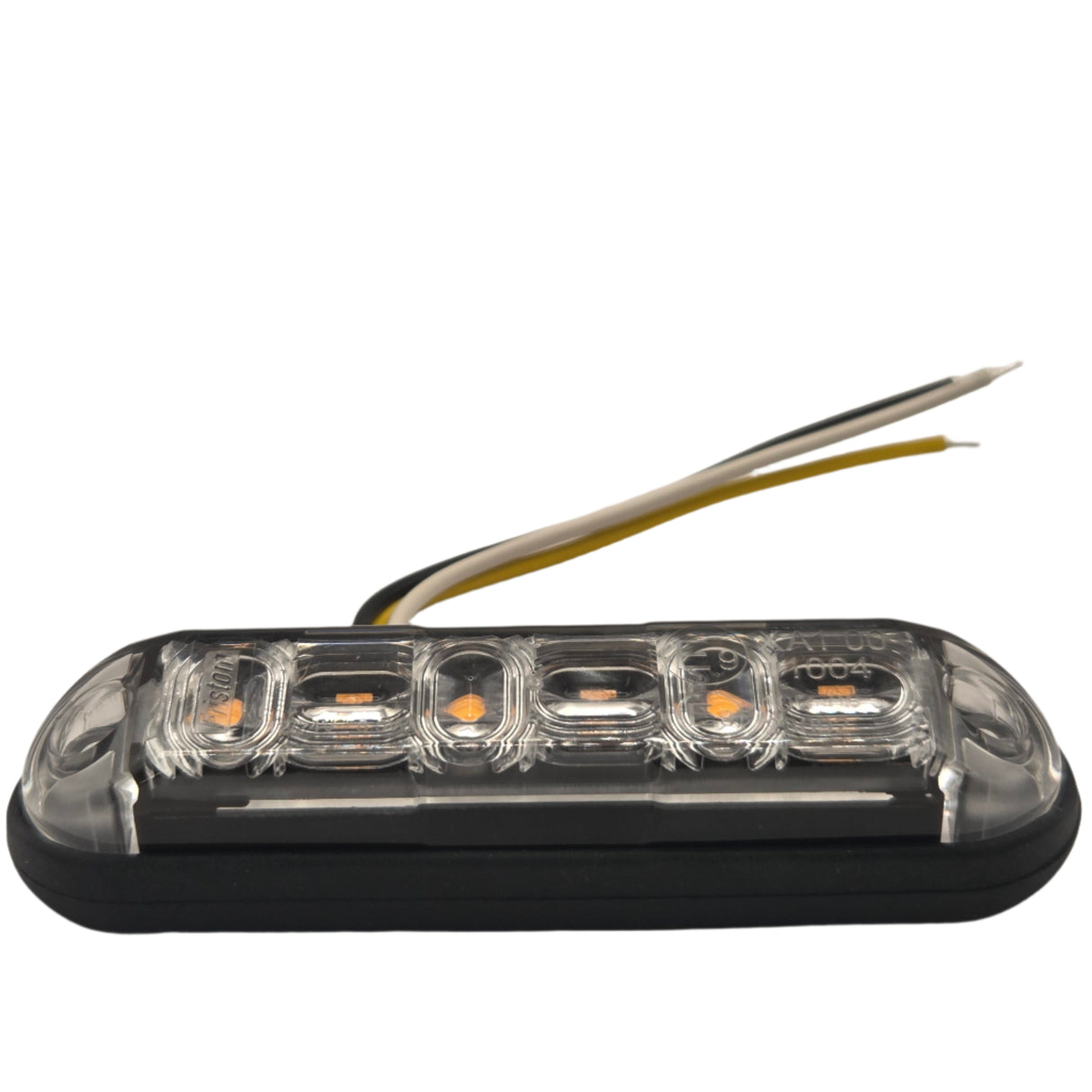 Sárga villogó kiegészítő 6LED 4 funkciós