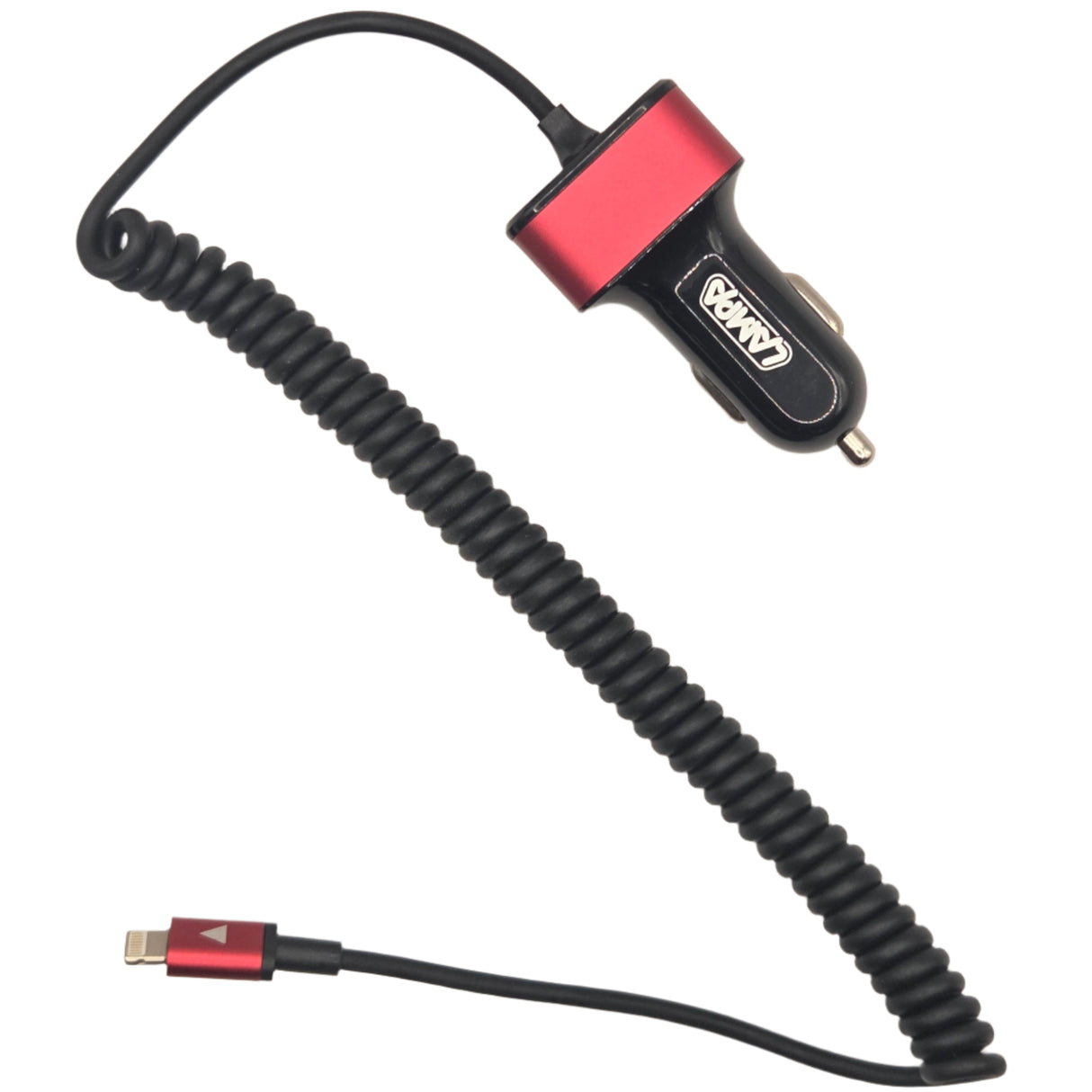 Autós töltő Micro USB,Iphone és 2 USB
