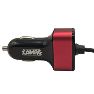 Autós töltő Micro USB,Iphone és 2 USB
