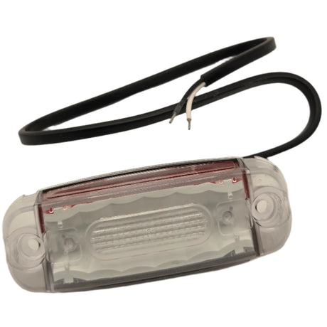 Helyzetjelző lámpa burkolattal LED piros-fehér-sárga FT-039