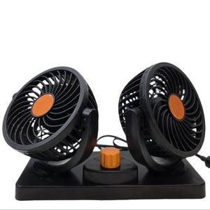 Autó ventilátor duplás 2x15cm