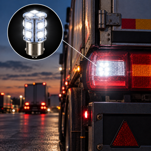 SMD LED izzó pár Ba15s foglalattal