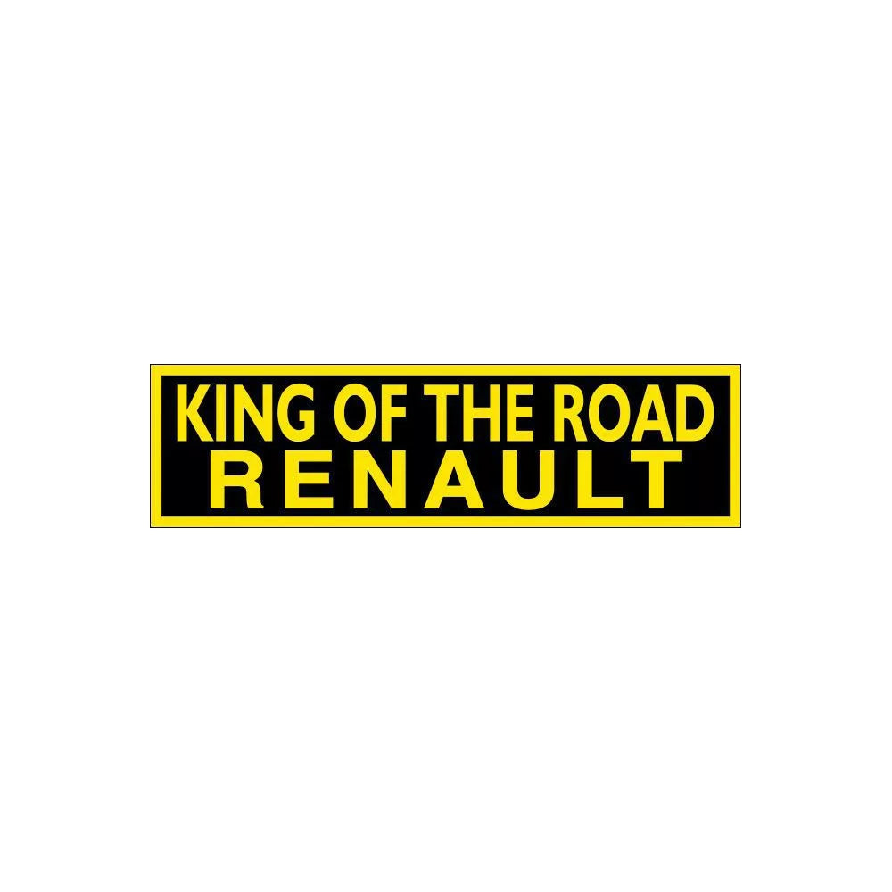 Matrica - King of the road - Renault