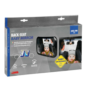 Baby car mirror for headrest 360° 290×190 mm