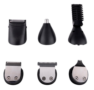 Szakállvágó és hajnyírógép vezeték nélküli (6in1) 3W