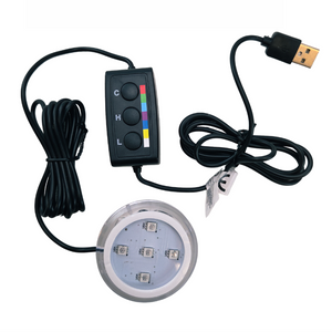 LED Base for Poppy Car Air Freshener with USB Connection
