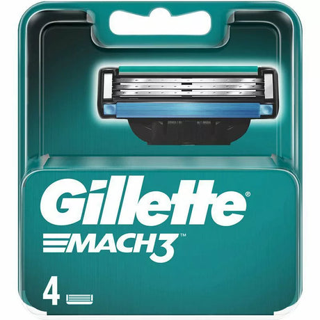 Borotva Gillette Mach3 pótfej (4db/csomag)