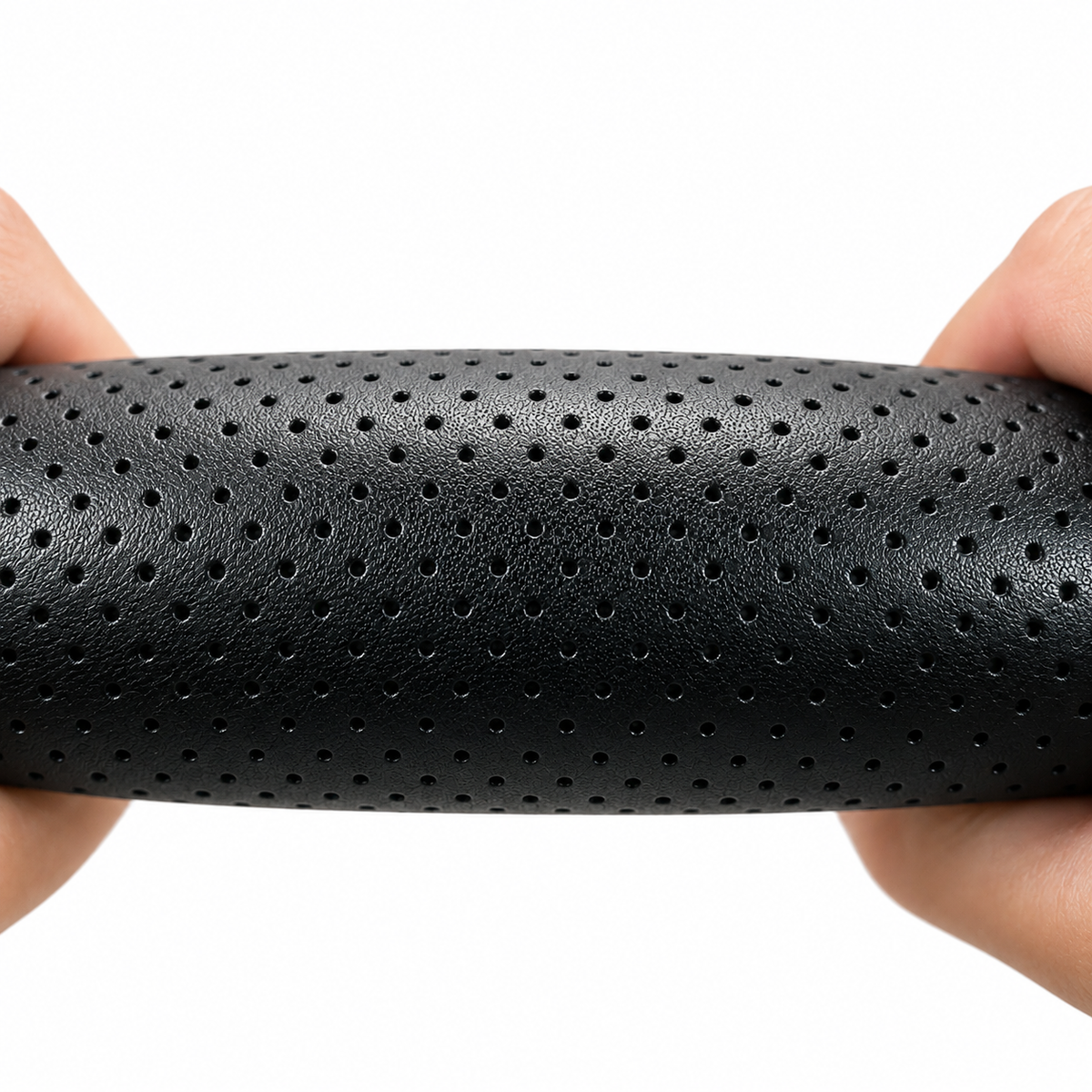 Fűzős kormányvédő bőr 37-38cm fekete