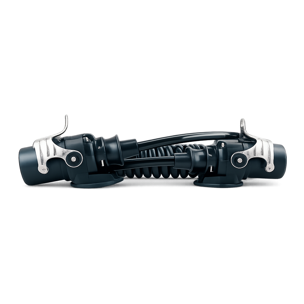 ADR spiral cable with 15-pin connector max. length: 3.7m working length: 3.5m 24V