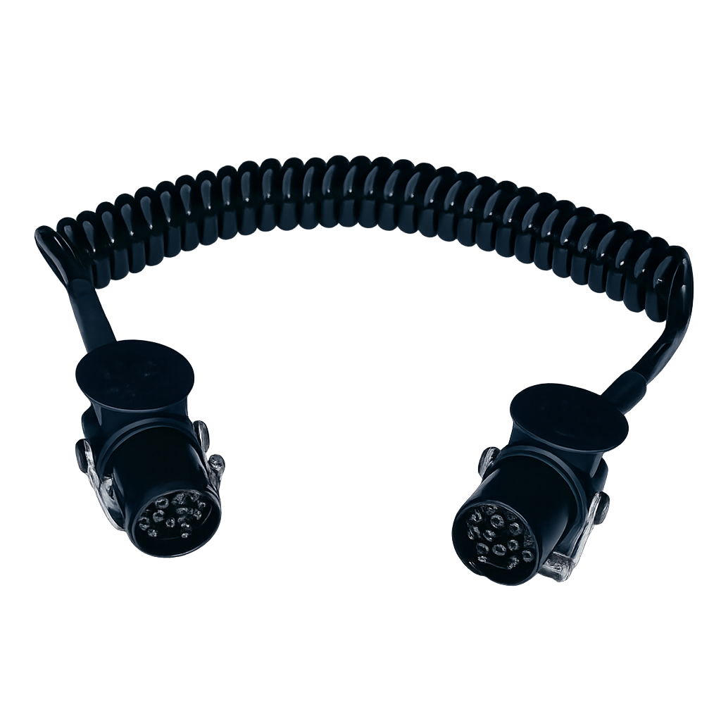 ADR spiral cable with 15-pin connector max. length: 3.7m working length: 3.5m 24V