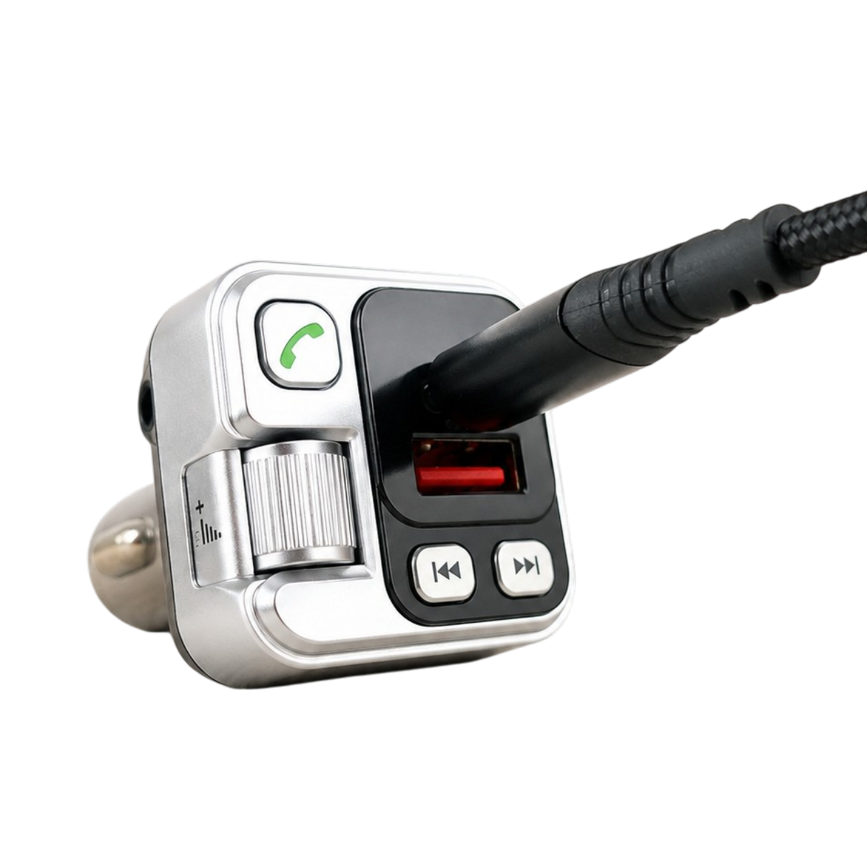 FM Transmitter Bluetooth 45W PD + QC 3.0 autós töltő Kihangosítóval