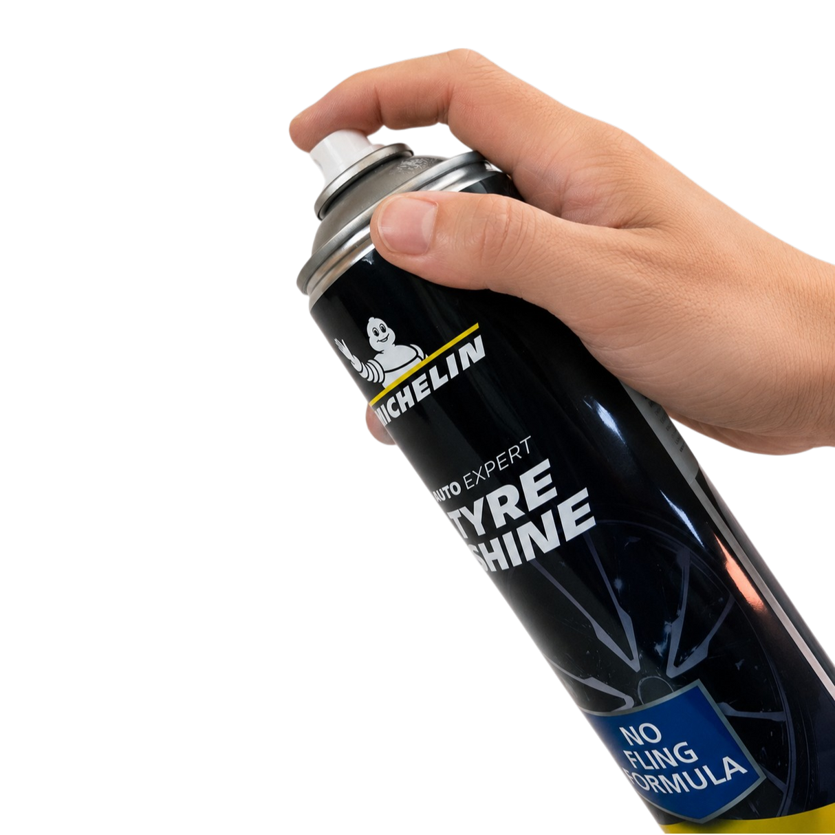 Autógumi ápoló spray és fényesitő mélyfekete, antisztatikus védelemmel 520ml