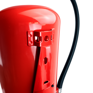 Powder fire extinguisher ABC with bracket and pressure gauge