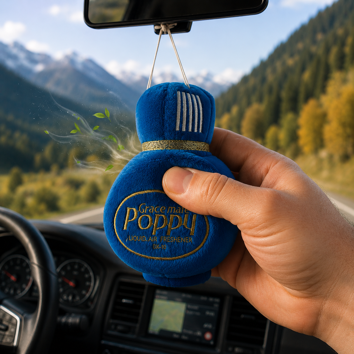 Car air freshener plush 35x30cm 2 pcs 200g