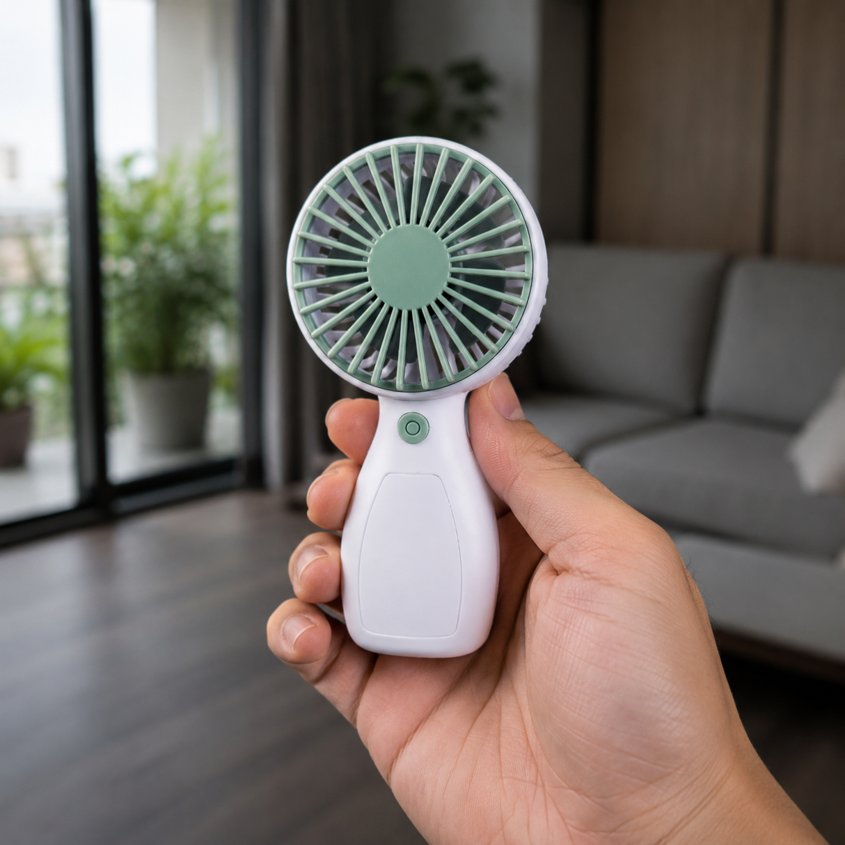 Kézi mini ventilátor akkumulátoros 400 mAh