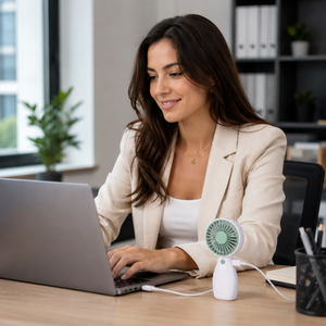 Kézi mini ventilátor akkumulátoros 400 mAh
