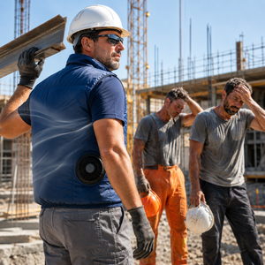 Hűtőmellény légkondicionáló ventilátorokkal XS-5XL