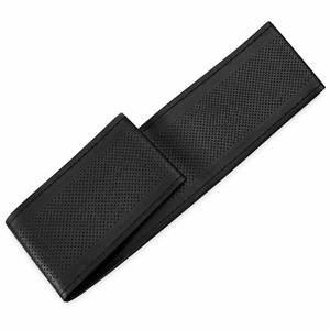 Fűzős kormányvédő bőr 37-38cm fekete