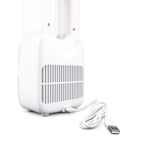 Asztali ventilátor LED hangulat világítással 1800mah