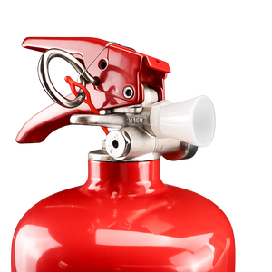 Powder fire extinguisher ABC with bracket and pressure gauge