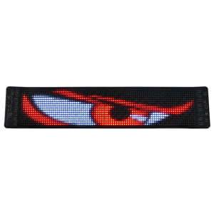 Flexibilis LED kijelző Devil Eyes szemanimációval Bluetooth vezérléssel autóhoz és kamionhoz