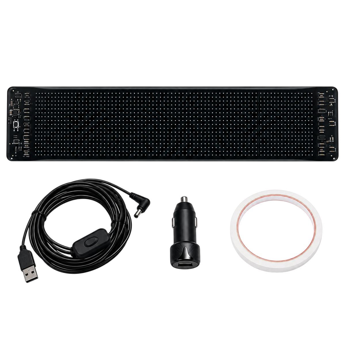 Flexibilis LED kijelző Devil Eyes szemanimációval Bluetooth vezérléssel autóhoz és kamionhoz