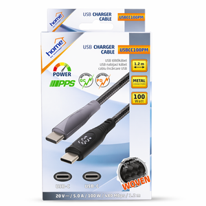 TYPE-C 100W Fast Charging Phone Cable with Digital Display 1.2m