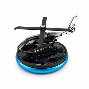 Car air freshener perfume for cars, with propeller, solar-powered for spectacular rotation