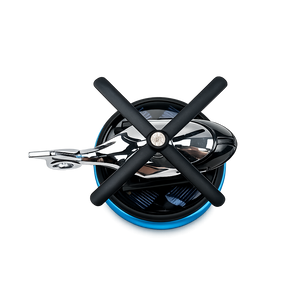 Car air freshener perfume for cars, with propeller, solar-powered for spectacular rotation