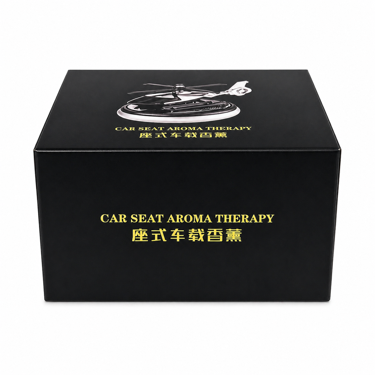 Car air freshener perfume for cars, with propeller, solar-powered for spectacular rotation